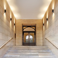 B&ouml;rse Hannover Zugang &ndash; Lichtplanung Hannover