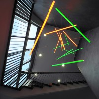 Lichtinszenierung Treppenhaus &ndash; Lichtplanung Hannover