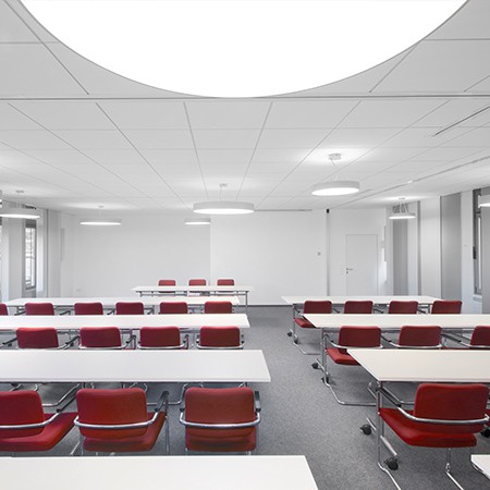 Nieders. Metall &ndash; Neugestaltung Konferenzraum &ndash; Lichtplanung Hannover